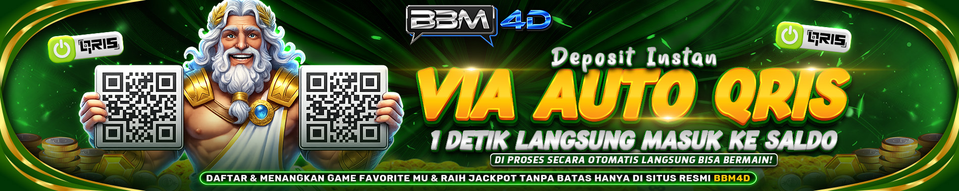 BBM4D KOMPENSASI QRIS 100%